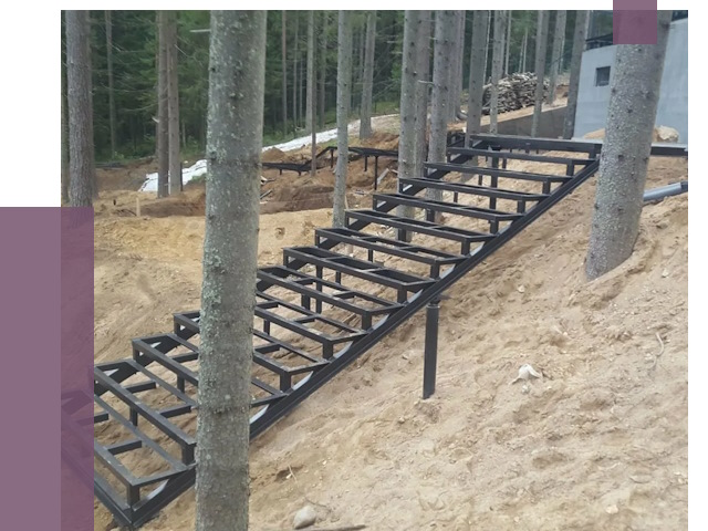 Монтаж металлических лестниц в Новоуральске от 13526 руб. 