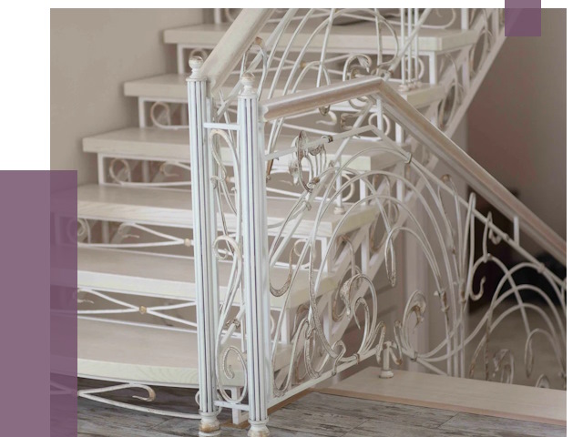 Изготовление кованых лестниц на заказ в Новоуральске от 86768 руб. | ПРОЛЁТ-Нву