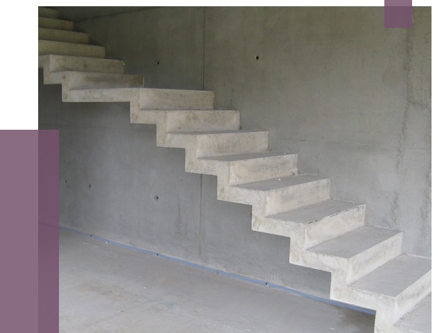 Бетонные лестницы в Новоуральске от 18885 руб. под ключ | ПРОЛЁТ-Нву
