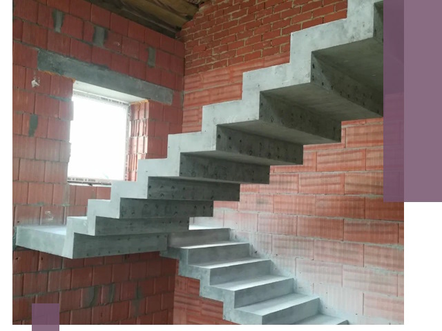 Бетонные лестницы под ключ в Новоуральске: монтаж, демонтаж, ремонт