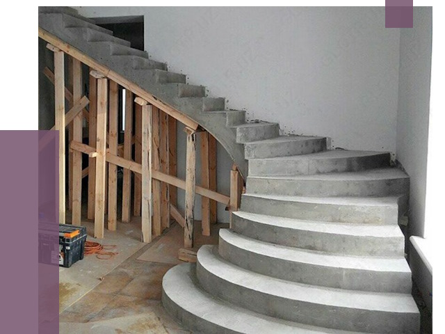 Изготовление бетонных лестниц под ключ в Новоуральске от 19906 руб. | ПРОЛЁТ-Нву