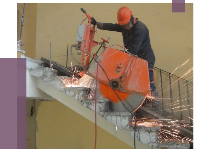 Демонтаж бетонных лестниц в Новоуральске от 4594 руб. за м2 | ПРОЛЁТ-Нву