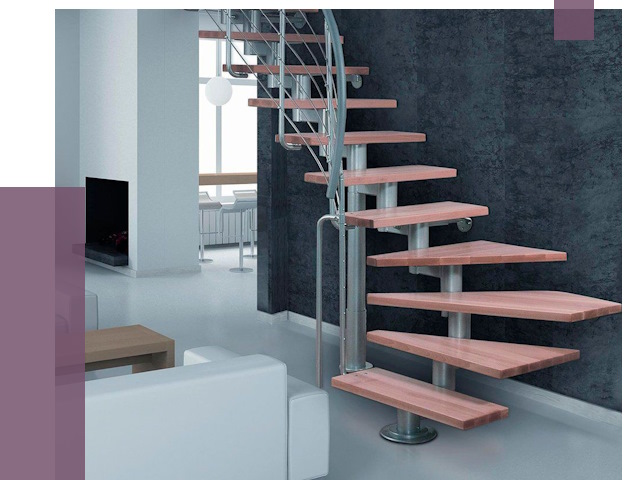 Модульные лестницы в Новоуральске от 16843 руб. — купить в ПРОЛЁТ-Нву