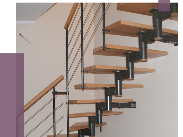 Изготовление модульных лестниц в Новоуральске от 11484 руб. 