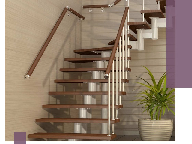 Изготовление модульных лестниц под ключ в Новоуральске