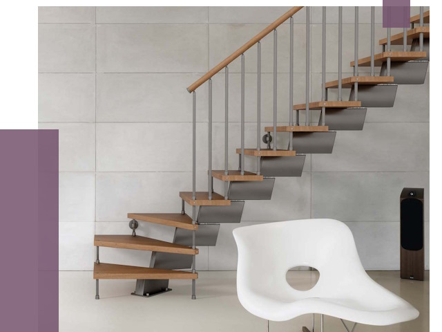 Монтаж модульных лестниц в Новоуральске от 6329 руб. 