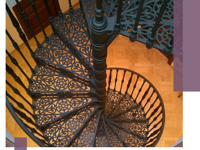 Винтовые лестницы под ключ в Новоуральске: производство и монтаж