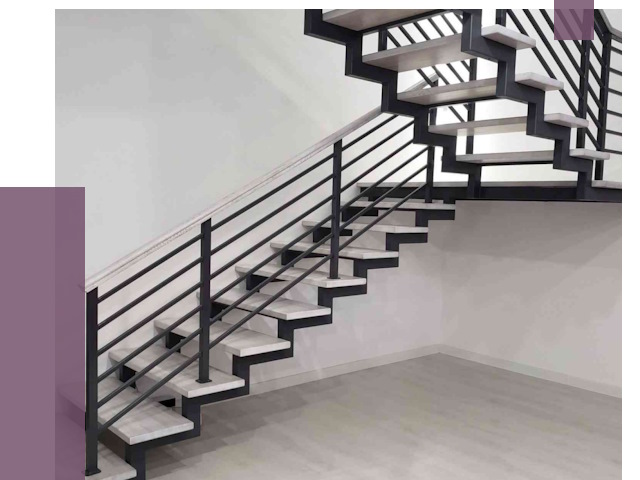 Лестницы на металлокаркасе под ключ в Новоуральске от 12760 руб. | ПРОЛЁТ-Нву
