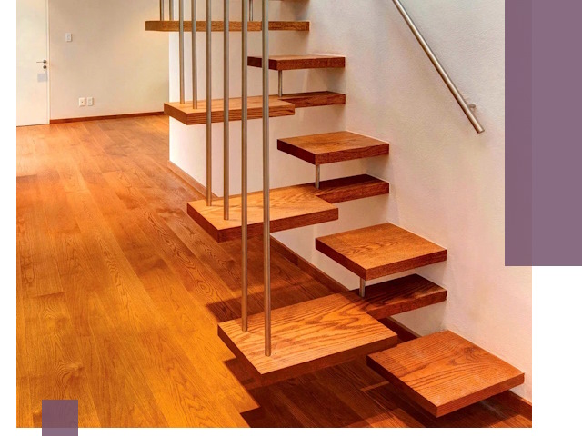 Лестницы «гусиный шаг» на заказ в Новоуральске для узких пространств