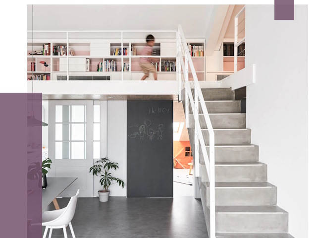 Лестницы для двухуровневой квартиры в Новоуральске от 176088 руб. | ПРОЛЁТ-Нву