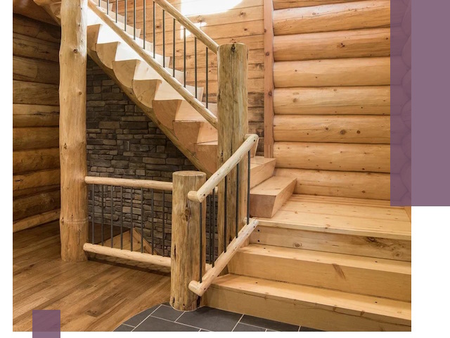 Лестницы в баню под заказ и профессиональный монтаж в Новоуральске