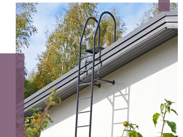 Лестницы на крышу в Новоуральске от 19089 руб. — монтаж и монтаж ПРОЛЁТ-Нву