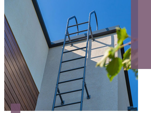 Лестницы на крышу в Новоуральске — изготовление, монтаж, демонтаж