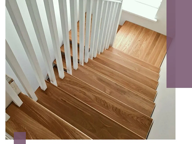 Лестницы из бука в Новоуральске: изготовление, монтаж и демонтаж