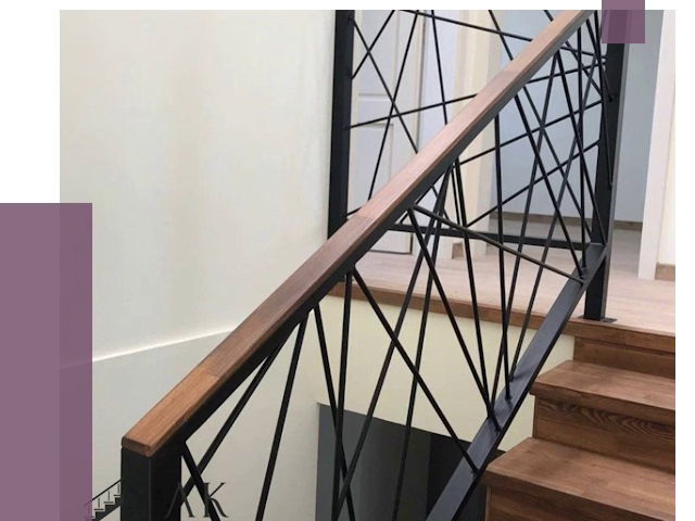 Перила и ограждения в Новоуральске от 7656 руб. под ключ | ПРОЛЁТ-Нву