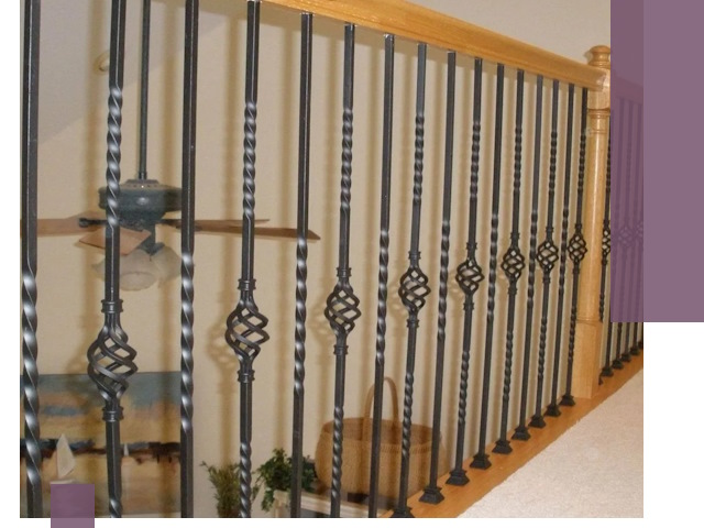 Изготовление и монтаж кованных перил в Новоуральске под ключ