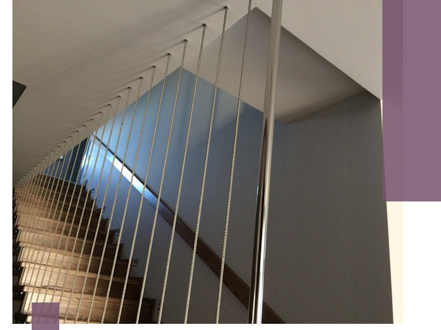 Тросовые перила под ключ в Новоуральске — производство и монтаж