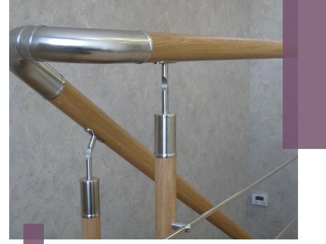 Комбинированные перила на заказ в Новоуральске — монтаж и производство