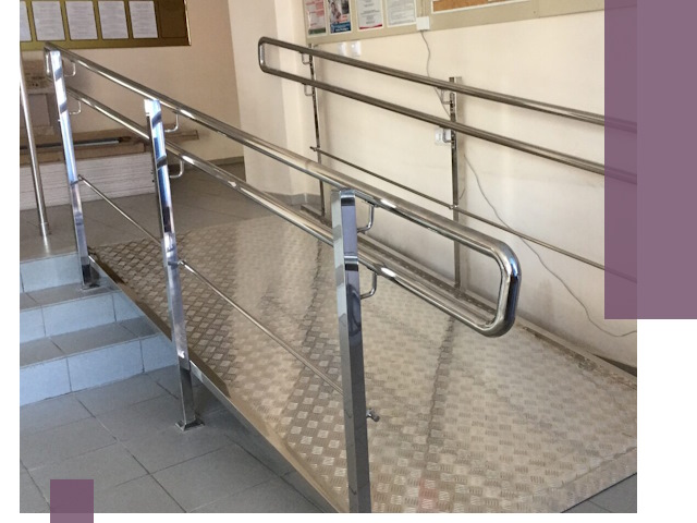 Перила для инвалидов в Новоуральске — надежные поручни и ограждения