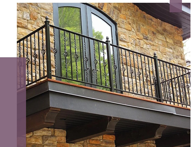 Балконные ограждения в Новоуральске от 8013 руб. — купить | ПРОЛЁТ-Нву