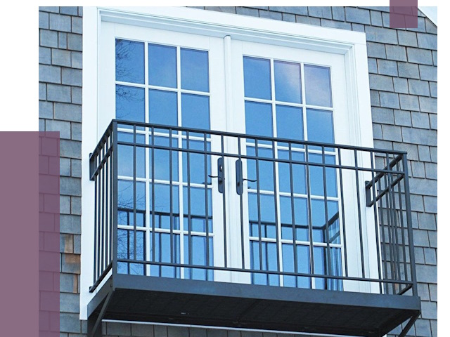 Французские балконы в Новоуральске от 7401 руб. за м2