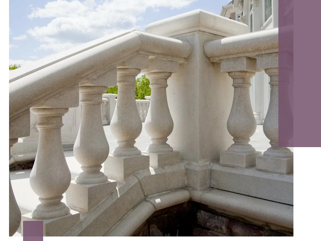 Балюстрады из металла и камня под ключ в Новоуральске