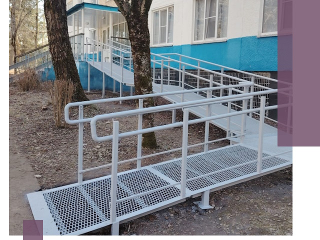 Пандусы под ключ в Новоуральске: изготовление, монтаж и демонтаж