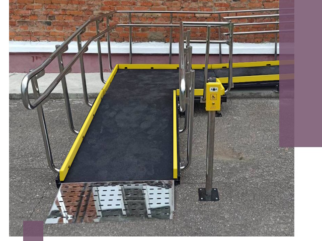 Изготовление наклонных пандусов для инвалидов в Новоуральске