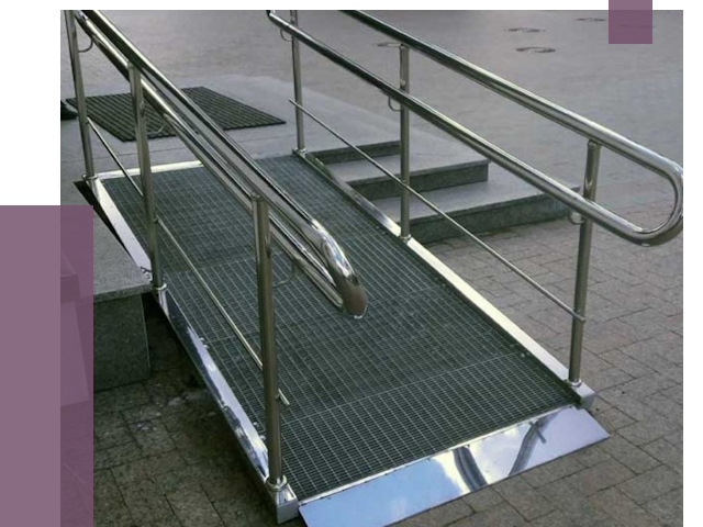 Монтаж пандусов для инвалидов в Новоуральске от 8595 руб. под ключ | ПРОЛЁТ-Нву