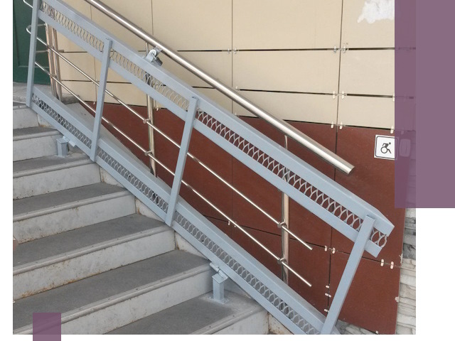 Изготовление откидных пандусов под ключ в Новоуральске