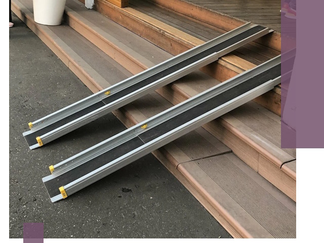 Телескопические пандусы под ключ в Новоуральске — изготовление и монтаж