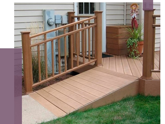 Пандус на крыльцо в Новоуральске под ключ от 7758 руб.