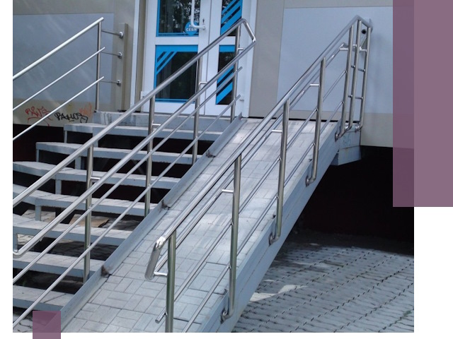 Пандус на крыльцо под ключ в Новоуральске: монтаж и изготовление