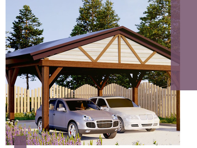 Навесы для автомобиля в Новоуральске — изготовление и монтаж