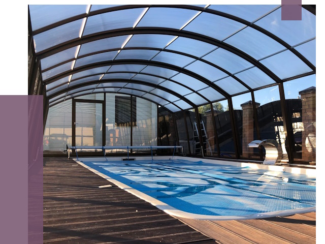 Навесы для бассейна в Новоуральске от 16741 руб. под ключ | ПРОЛЁТ-Нву