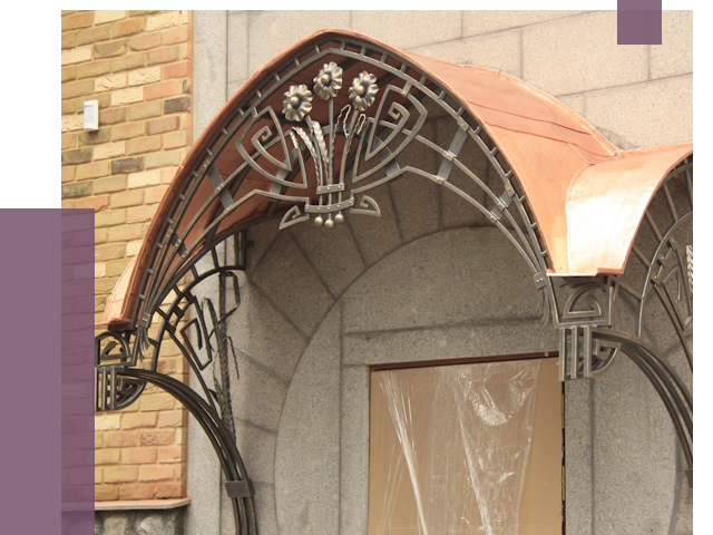 Арочные козырьки в Новоуральске от 14546 руб. 