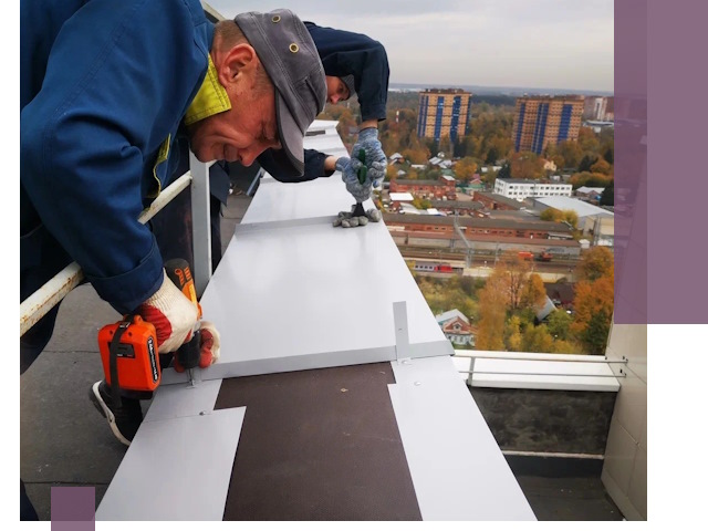 Монтаж парапетов в Новоуральске — установка прочных металлических ограждений