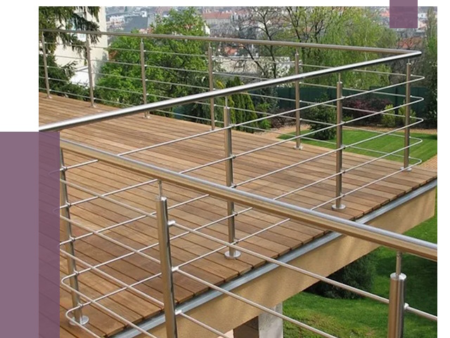 Алюминиевые парапеты в Новоуральске под ключ от 7758 руб. 