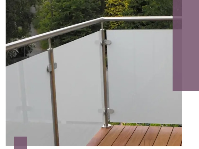 Алюминиевые парапеты для балконов и террас в Новоуральске