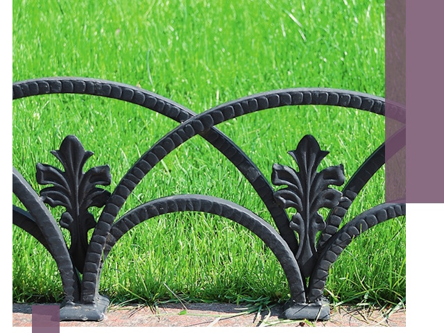 Декоративные металлические бордюры под ключ в Новоуральске