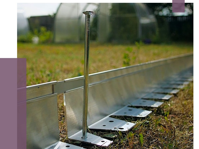 Металлические бордюры для газона в Новоуральске от 4287 руб. | ПРОЛЁТ-Нву