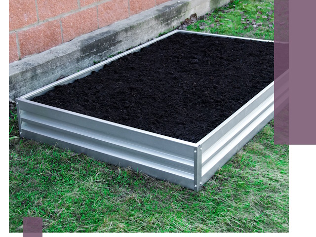 Металлические бордюры для грядок в Новоуральске: прочность и аккуратность