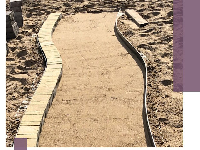 Металлические бордюры для тротуаров в Новоуральске — прочные и долговечные