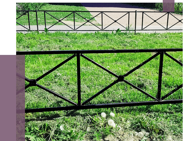 Металлические газонные ограждения в Новоуральске от 4287 руб.