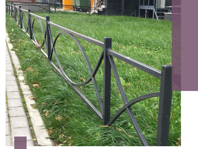 Газонные ограждения из металла в Новоуральске — монтаж и продажа