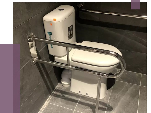 Поручни для санузлов в Новоуральске от 4287 руб.  | ПРОЛЁТ-Нву